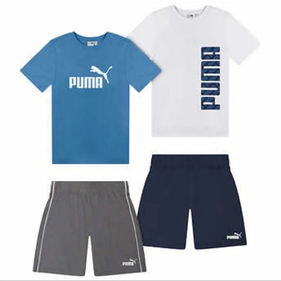 PUMA Youth 4-piece Set Small 7/8 - Picture 7 of 10